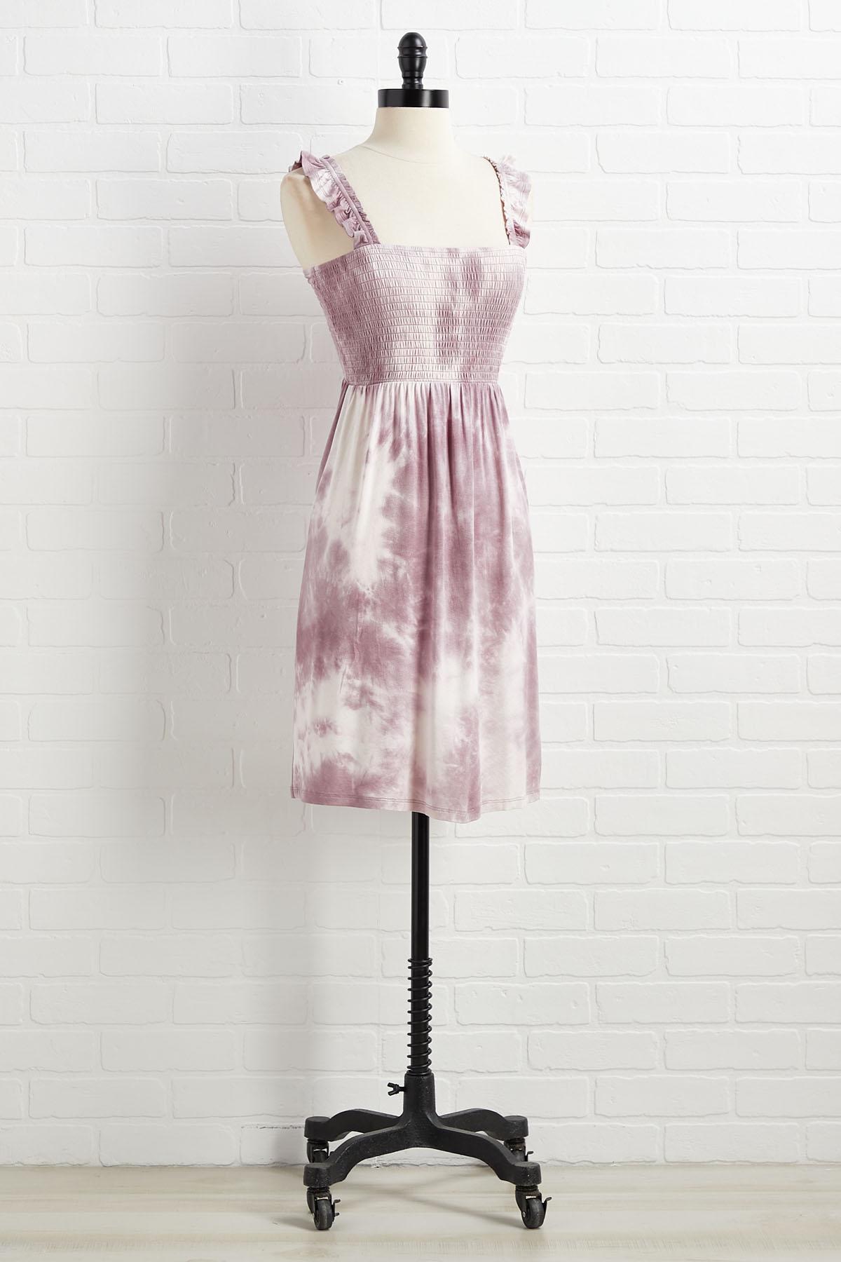 lilac sundress