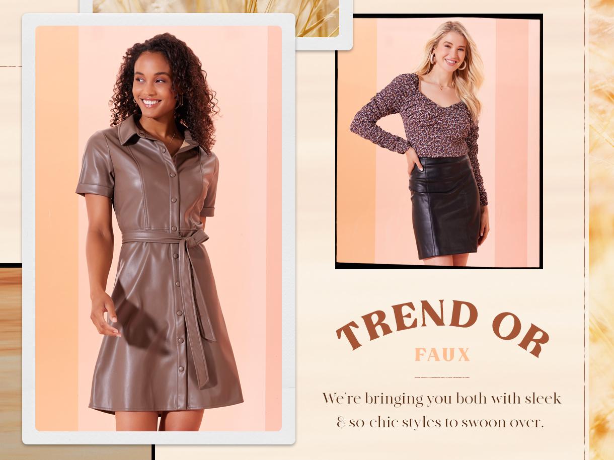 Faux Leather collection