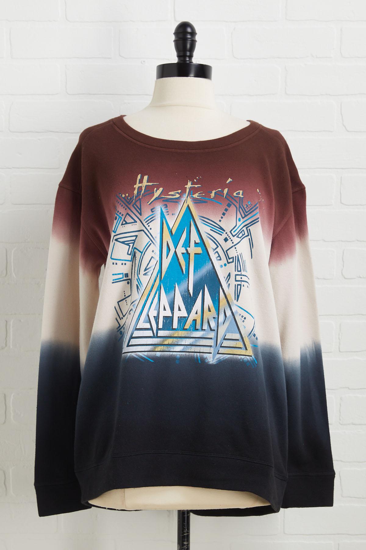 def leppard sweatshirt