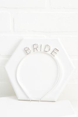 rhinestone bride headband 