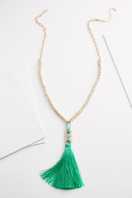 seas of green pendant necklace