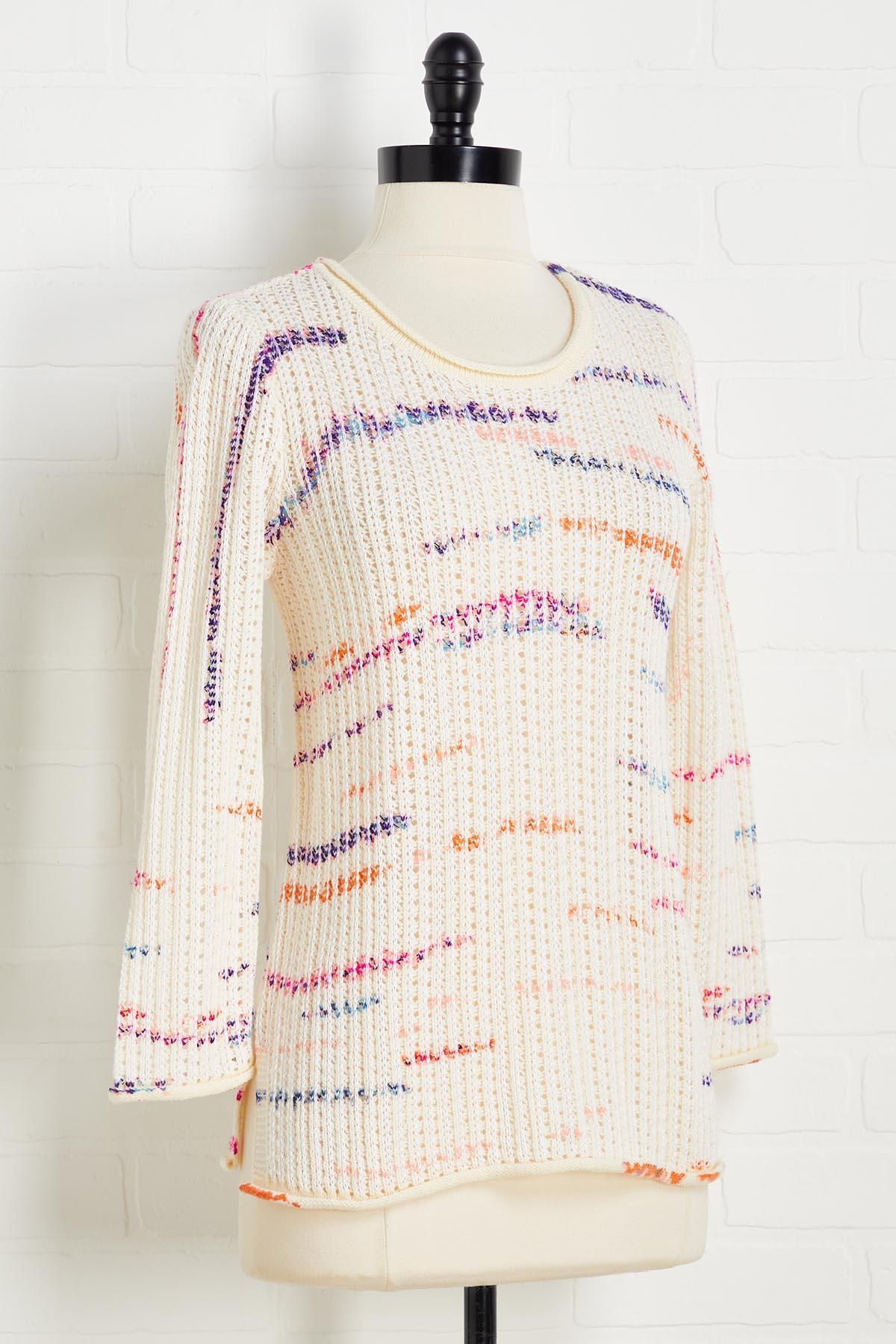 abstract sweater
