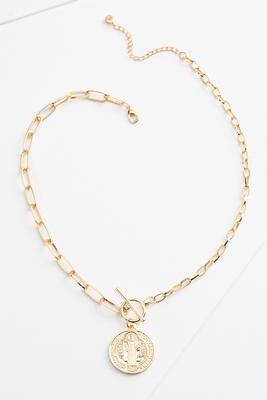 chain link pendant necklace