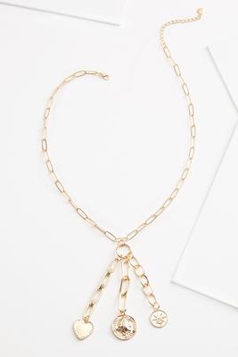 chain link coin necklace