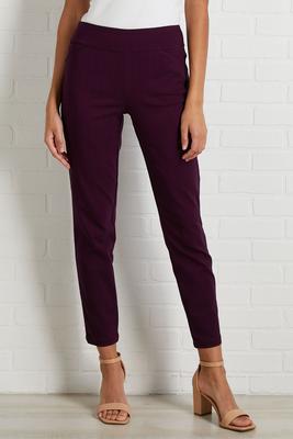 winter sangria ankle pants
