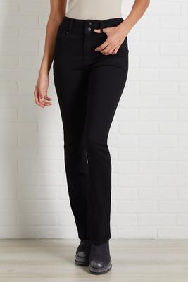 got your black bootcut jeans