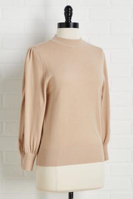 coffee on porch sweater