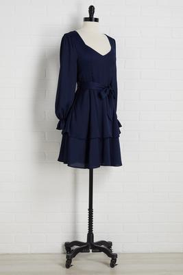 icy cold cocktail dress
