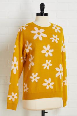 a daisy day sweater