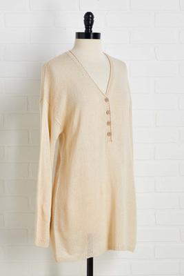 loosen up tunic sweater