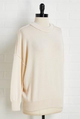 snowed in sweater