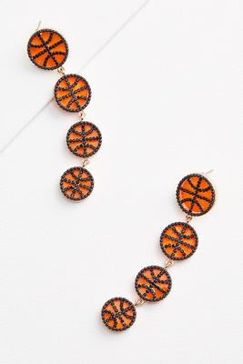 basketball earrings