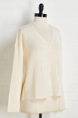 cute as a button sweater