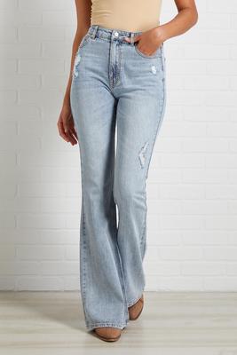 flare contest jeans-short