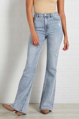 flare contest jeans-long