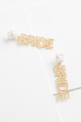 here comes the bride earrings