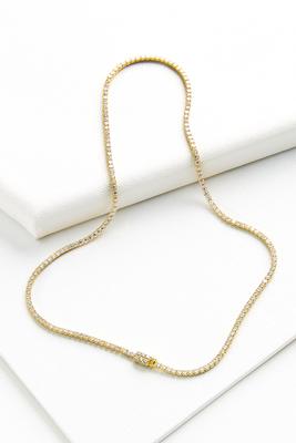 single strand stone necklace