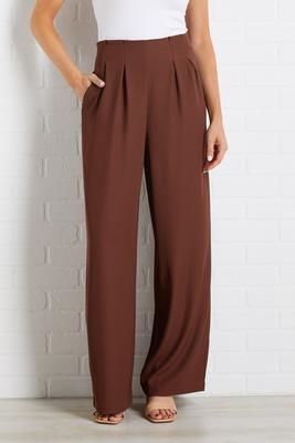 pleats arrive on time pants- long