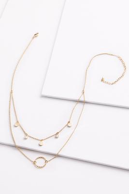 layered pendant necklace
