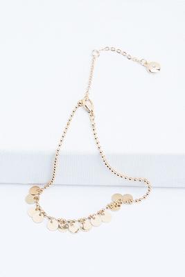 shaky disk anklet 