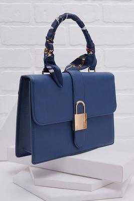 scarf handle satchel