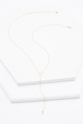 bolt of lightning y-necklace