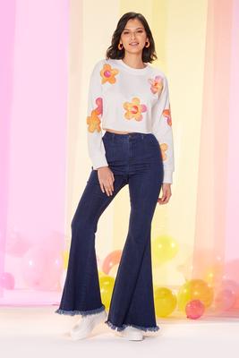 a flare find jeans