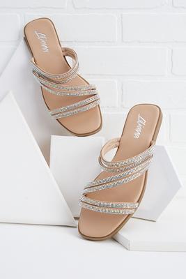 a bling on it sandals