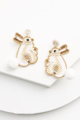 you`re my honey bunny earrings