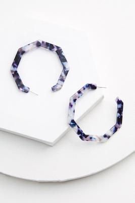 ride the wave hoop earrings