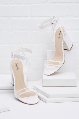 white out heels