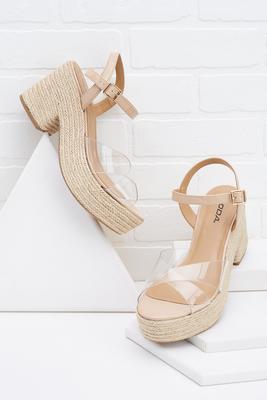 rope trim heels