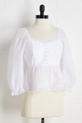 snow white top