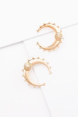 gold squash blossom earrings