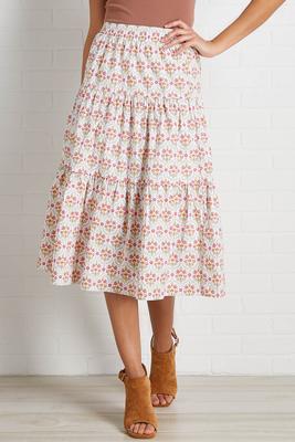 blooms for brunch skirt