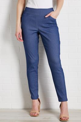 all eyes on blue pants