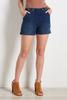  Caché Button Denim Shorts