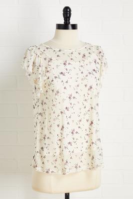 a beautiful mesh top