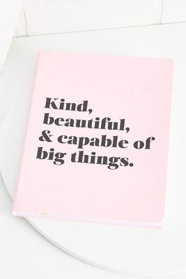 kind and beautiful journal