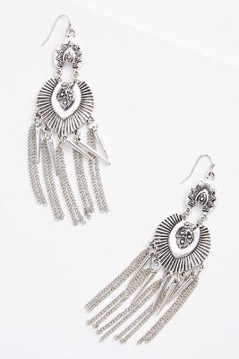 western statement earrings