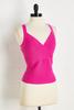  Caché Ribbed Sweater Tank