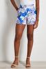  Blue Botanical Shorts