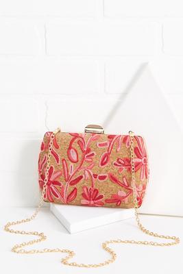 needlepoint clutch