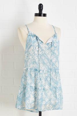 summer blue berry tank