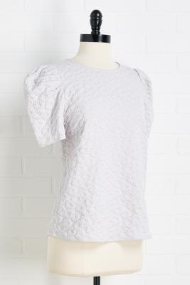 pressed floral top
