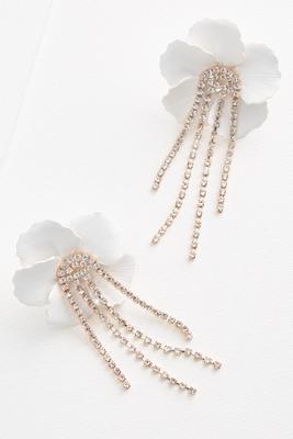 bling me flowers earrings