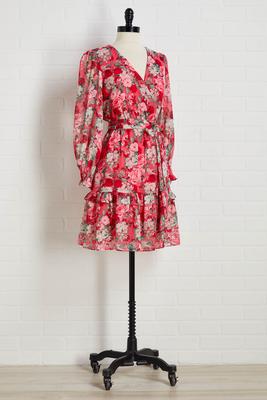 rose bouquet dress