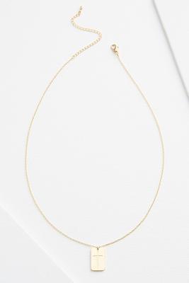 18k isaiah 53:3 necklace