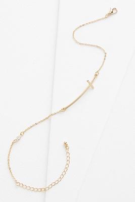 cross anklet