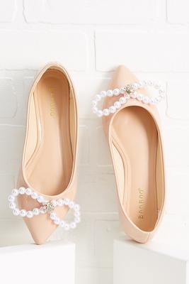 pearl bow flats